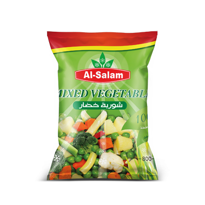 شوربة خضار مشكلة