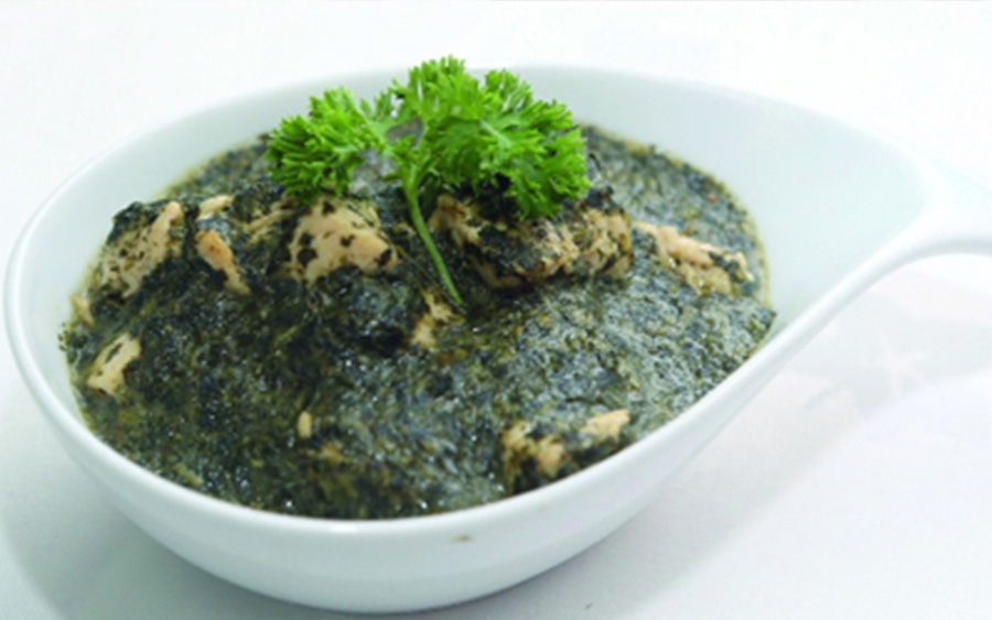 Mlokhyee with Chicken